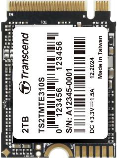 Внутренний HDD/SSD Transcend SSD 310S 2TB M.2 2230 NVMe PCIe Gen4 x4 TLC TS2TMTE310S