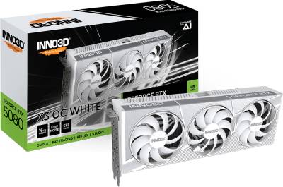 Видеокарта Inno3D GeForce RTX 5080 X3 OC WHITE 16GB N50803-16D7X-17605211