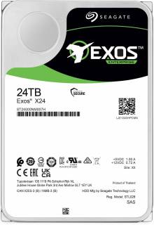 Внутренний HDD/SSD Seagate Exos X24 24TB 7200rpm 512MB ST24000NM007H
