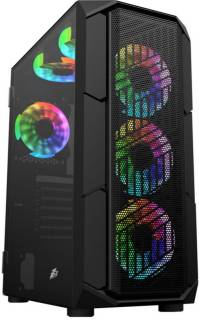 Корпус 1STPLAYER XF-BK-4F7 Black