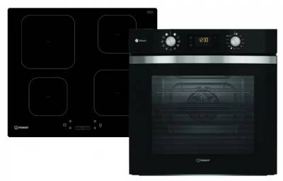 Плита Indesit IFWS 4841 JH BL+IS 83Q60 NE