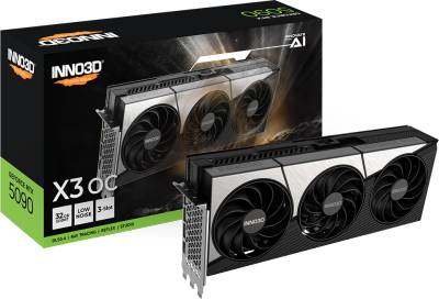 Видеокарта Inno3D GeForce RTX 5090 X3 OC 32GB N50903-32D7X-17593928