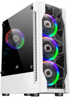 Корпус 1STPLAYER D4-WH-4F1-W  White