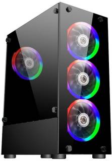 Корпус 1STPLAYER V2-A-4F1 Black