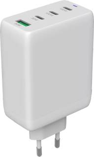 Canyon charger CU100ACC GaN 100W 3xPD 1xQC EU White CNS-CUW100ACC