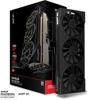 Видеокарта XFX Swift AMD Radeon RX 9070XT Triple Fan Gaming Edition 16GB RX-97TSWF3B9