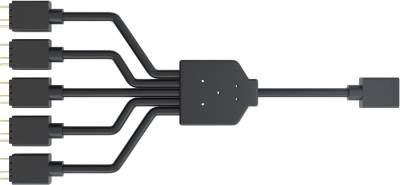 Cooler Master Addressable RGB 1 to 5 Splitter Cable (MFX-AWHN-1NNN5-R1)