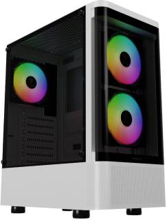 Корпус GAMDIAS TALOS E3 CG White 4711514501209