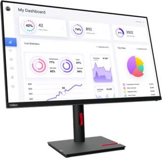 Монитор Lenovo ThinkVision T32p-30 Raven Black 2022 63D2GAT1EU