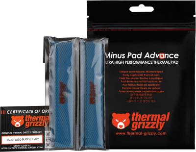 ThermalGrizzly Minus Pad Advance 120x20x3mm 4pcs TG-MP-A-120-20-30-4
