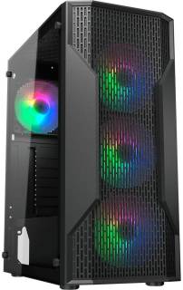 Корпус Cougar MX110 RGB Black with window