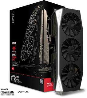 Видеокарта XFX Mercury AMD Radeon RX 9070XT Gaming Edition 16GB RX-97TMERCB9