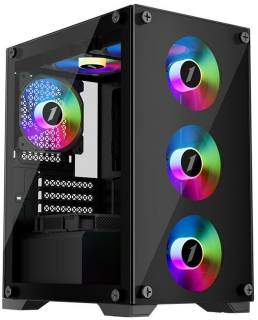 Корпус 1STPLAYER X2-M-BK-4F1
