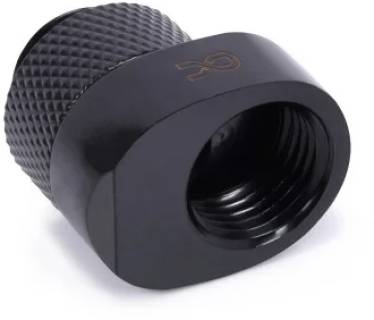 Кулер ALPHACOOL Eiszapfen 8mm off set fitting rotatable - black 17604