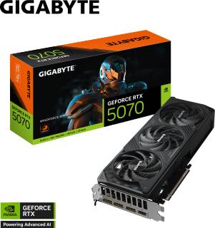 Видеокарта Gigabyte GeForce RTX 5070 WINDFORCE SFF 12GB GV-N5070WF3-12GD