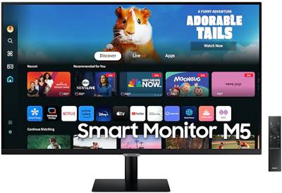 Монитор Samsung 27' Smart Monitor M5 M50D FHD LS27DM500EUXDU
