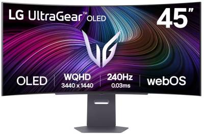 Монитор Lg UltraGear OLED Gaming Monitor Black 2025 45GX90SA-B