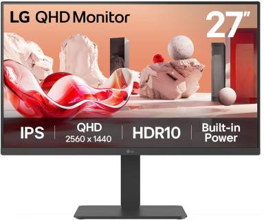 Монитор Lg 27' QHD IPS Monitor 27BA45QB-B
