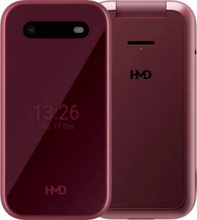 Смартфон HMD 2660 4G Flip DS Red