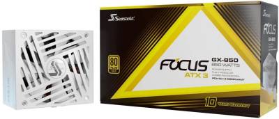 Блок питания Seasonic Focus GX-850W V4 ATX 3.1 (FOCUS-GX-850-V4-WHITE) White FOCUS-GX-850-ATX31-WHITE