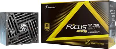 Блок питания Seasonic Focus GX-70W V4 ATX 3.1 (FOCUS-GX-750-ATX31) Black