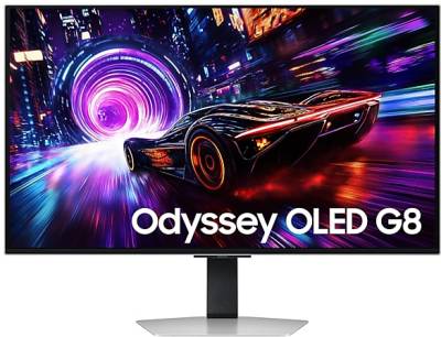 Монитор Samsung 32' Odyssey OLED G8 (G81SF) Gaming Monitor Silver LS32FG810SUXEN