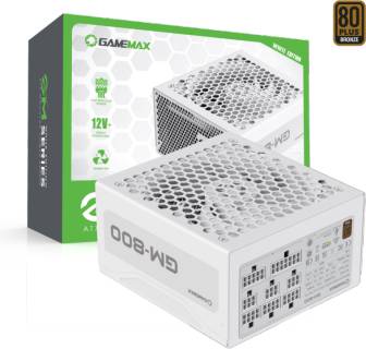 Блок питания GAMEMAX GM-800 Modular White