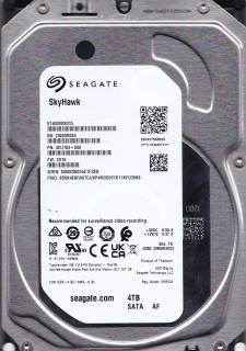 Внутренний HDD/SSD Seagate SkyHawk Surveillance 4TB 5900rpm 256MB ST4000VX015