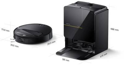 Пылесос Roborock Saros Z70 czarny SZ7052-00