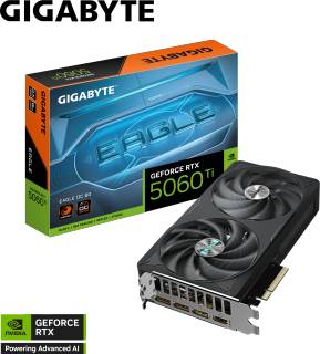 Видеокарта Gigabyte GeForce RTX 5060 Ti EAGLE OC 8GB GV-N506TEAGLE OC-8GD
