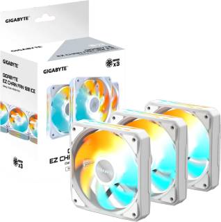 Вентилятор Gigabyte EZ CHAIN FAN 120 ICE (GP-GBT EZFAN1203 ICE) White