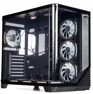 Корпус QUBE Mirage 7ARGB BTF Black MIRAGE_GBNU3