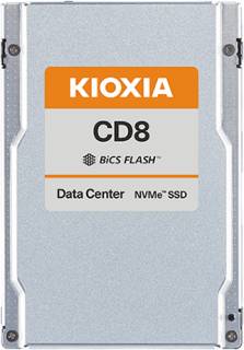 Внутренний HDD/SSD Kioxia CD8-V Series Data Center BiCS Flash 6.4TB 2.5-inch 15mm NVMe PCIe Gen4 x4 BiCS Flash TLC KCD8XVUG6T40
