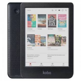 Электронная книга Kobo Clara Colour Black N367-KU-BK-K-CK