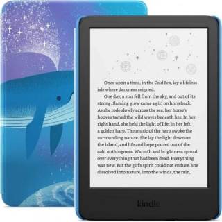 Электронная книга Amazon Kindle Kids 11th Gen. 16Gb (2022) Black with Space Whale Cover