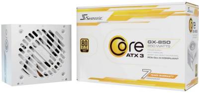 Блок питания Seasonic Core GX 850W ATX 3.1 (CORE GX-850-ATX31 WHITE) White