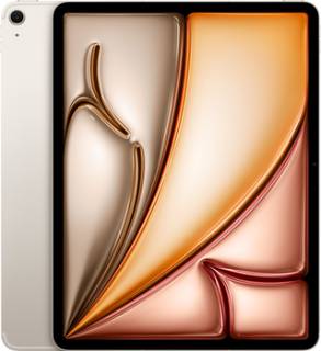 Планшет Apple iPad Air 13 M3 Wi-Fi + Cellular 128GB (MCJ34) 2025 Starlight