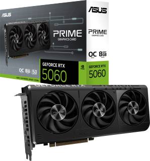 Видеокарта ASUS PRIME GeForce RTX 5060 8GB OC Edition PRIME-RTX5060-O8G