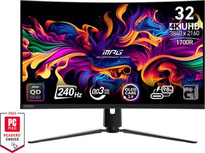 Монитор MSI Monitors MPG 321CURX QD-OLED MPG_321CURX_QD-OLED