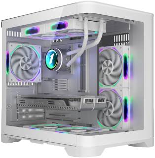 Корпус 1STPLAYER UView 5 (UV5-WH-2FC7R-W-1FC7-W) White