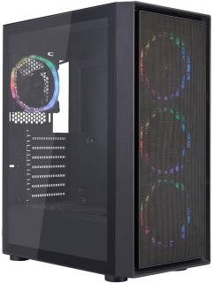 Корпус 1STPLAYER Go6 (Go6-BK-4FS7) Black