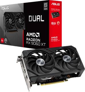 Видеокарта ASUS Dual Radeon RX 9060 XT 8GB DUAL-RX9060XT-8G