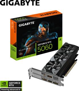 Видеокарта Gigabyte GeForce RTX 5060 OC Low Profile 8GB GV-N5060OC-8GL
