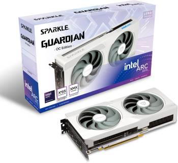 Видеокарта Sparkle Intel Arc B570 GUARDIAN Luna OC 10GB SB570GW-10GOC
