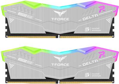 Оперативная память Team DELTA RGB ECO Line DDR5 64GB (2x32GB) 6400MHz CL38 Kit FF2D564G6400HC40BDC01