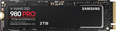 Внутренний HDD/SSD Samsung 980 PRO 2TB M.2 2280 NVMe 1.3c PCIe Gen4 x4 3-bit MLC MZ-V8P210