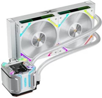 Кулер 1STPLAYER X-240 White