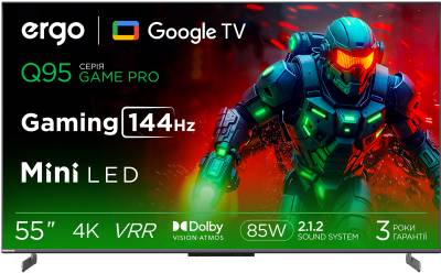 Телевизор Ergo 55 Mini LED Q95 GAME PRO (55MQ95)
