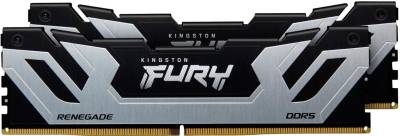 Оперативная память Kingston FURY Renegade Silver/Black CUDIMM XMP DDR5 48GB (2x24GB) 8800MHz CL42 Kit KF588CU42RSK2-48