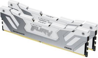 Оперативная память Kingston FURY Renegade Silver/White CUDIMM XMP DDR5 48GB (2x24GB) 8800MHz CL42 Kit KF588CU42RWK2-48